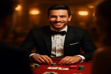 আলোকিত রুলেট চাকা ও ক্যাসিনো চিপসের দৃশ্য, যা লাইভ গেমিং-এ উত্তেজনা তুলে ধরে